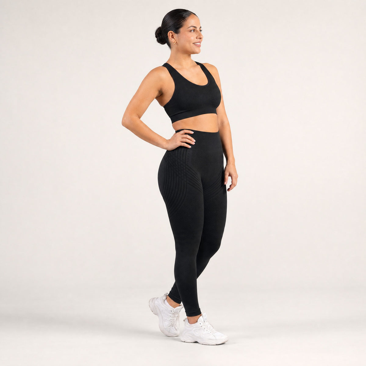 Sculpt Flex™ – Glättende Kompressionsleggings – Schwarz