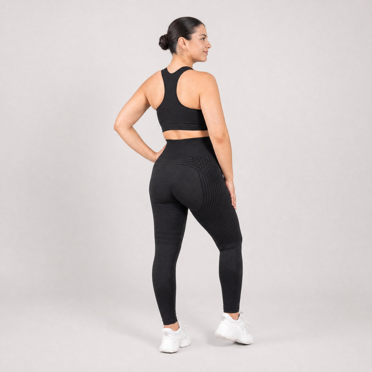 Sculpt Flex™ – Glättende Kompressionsleggings – Schwarz