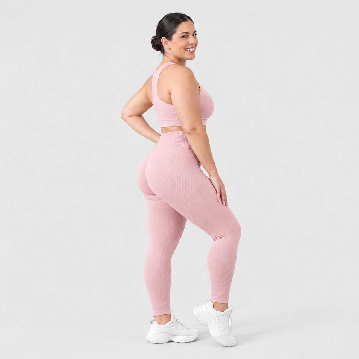Sculpt Flex™ – Glättende Kompressionsleggings – Rosé
