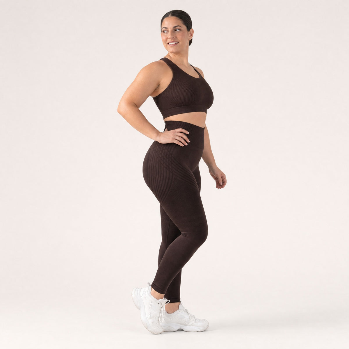 Sculpt Flex™ – Glättende Kompressionsleggings – Espresso