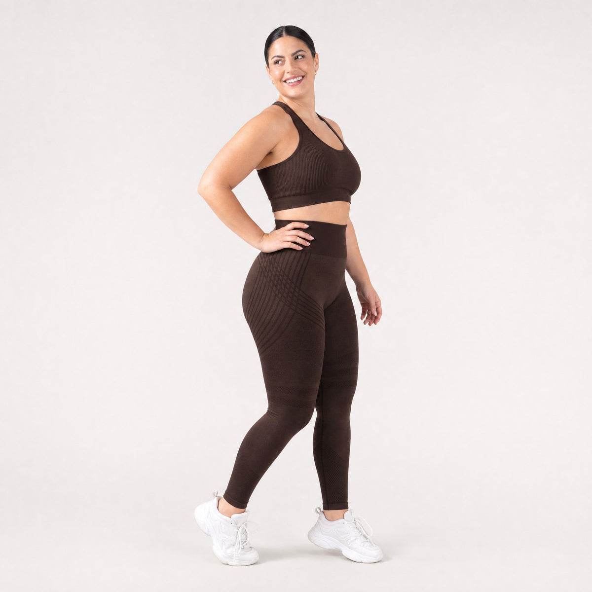 Sculpt Flex™ – Glättende Kompressionsleggings – Espresso