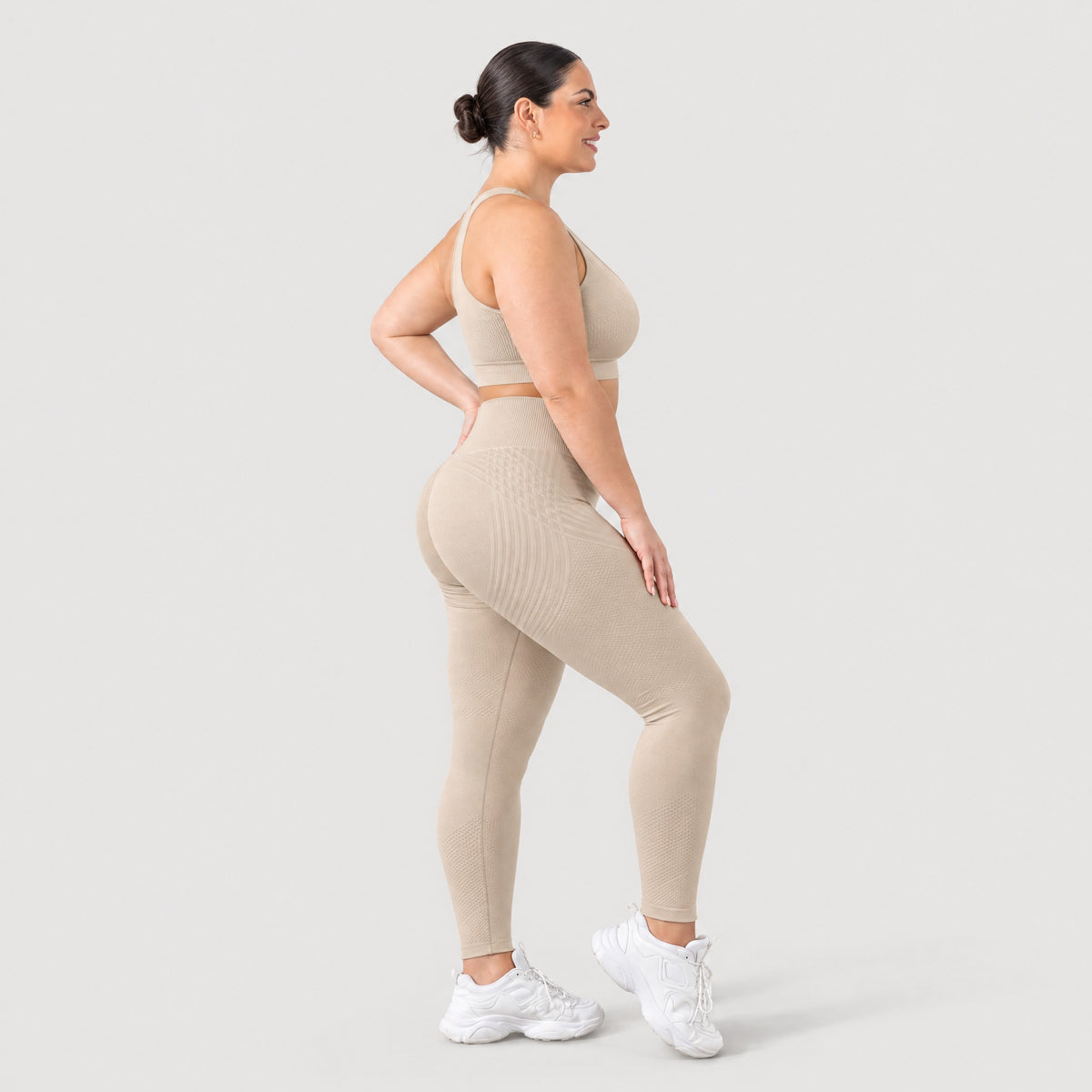 Sculpt Flex™ – Glättende Kompressionsleggings – Sand