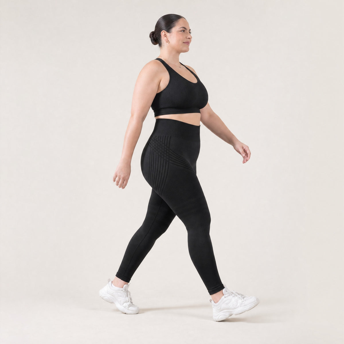 Sculpt Flex™ – Glättende Kompressionsleggings – Schwarz