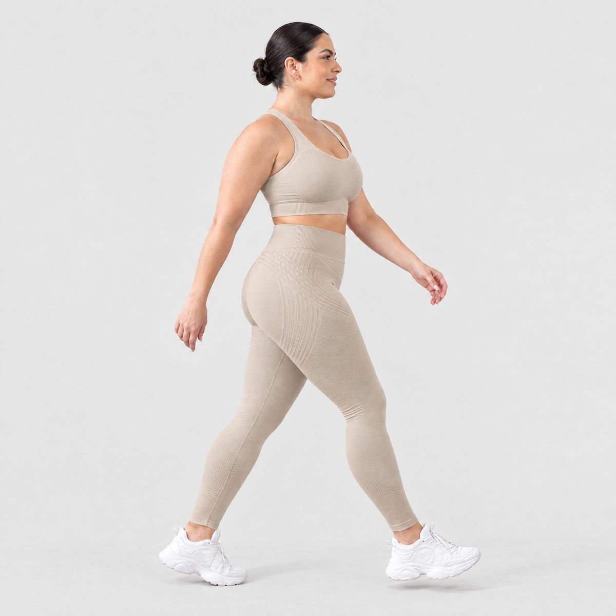 Sculpt Flex™ – Glättende Kompressionsleggings – Sand